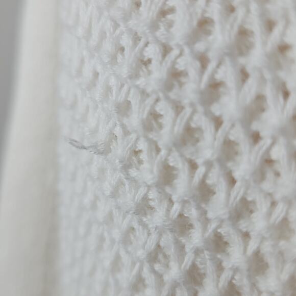 Marine Layer Catalina Knit Cardigan in Ivory Milk | Women's Small | MINOR FLAWS - Picture 6 of 16